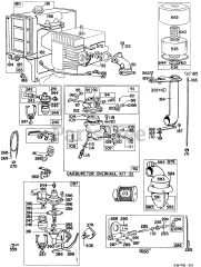 Briggs & Stratton 231431-0154-XX - Briggs & Stratton Horizontal Engine