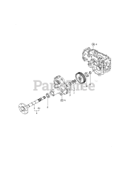 Cub Cadet Yanmar Ex3200 (54ACC4MN727) - Cub Cadet Yanmar Ex Series Compact Tractor Final Gear &amp; Rear Axle Shaft