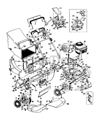 Yard-Man 126-849C401 - Yard-Man Walk-Behind Mower (1996)