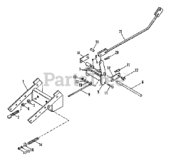 Simplicity 1692244 - Simplicity Snow Thrower Hitch & Lift Kit