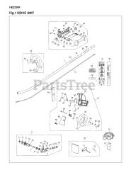 RedMax HEZ 230 F (967600801) - RedMax Edger (2014-08)
