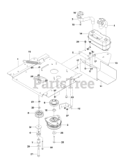 Husqvarna Z 248 F (967303602) - Husqvarna 48" Zero-Turn Mower (2015-01) ENGINE PLATE