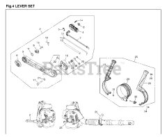 RedMax EBZ 7500 - RedMax Backpack Blower (SN: 01200101 & Above) (2014-04)