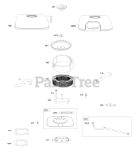 Briggs & Stratton 61E377-0021-J1 - Briggs & Stratton Horizontal Engine