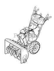 MTD 31AE5MLH795 - MTD Pro Snow Thrower (2007)