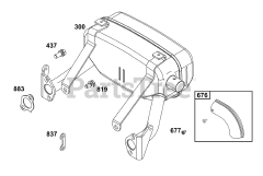 Briggs & Stratton 356447-3530-B5 - Briggs & Stratton Horizontal Engine