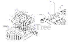 Cub Cadet RZT-SX 42 EFI (17AWCBYS010) - Cub Cadet 42" RZT Zero-Turn Mower, Fab Deck, EFI (2020) Floorboard