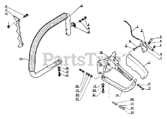 Echo CS-100 - Echo Chainsaw Handle