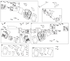 Briggs & Stratton 61E377-0159-J1 - Briggs & Stratton Horizontal Engine