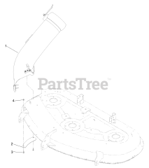 Exmark 126-6338 - Exmark Bagger for 54" Quest Mower (SN: 315000000 - 315999999) (2015)