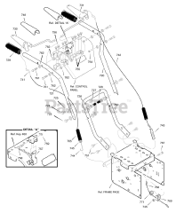 Murray 6291570x61 (1695367) - Murray Ultra 29" Snow Thrower (2007)