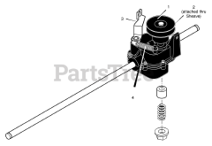 Scotts 228510x8B - Scotts 22" Walk-Behind Mower (2001) Transmission