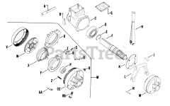 Kohler K241-46121 - Kohler K-Series Engine, Made for Buckeye Power Sales, 10hp, 7.5kW Clutch TP-404-C