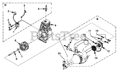 Homelite ST 275 (UT-20594-B) - Homelite String Trimmer
