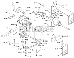 Toro 13-5000 (A-60) - Toro Electric Horse Rear-Engine Riding Mower (1975)