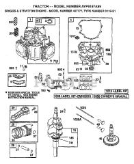 Electrolux/AYP 9187 A89 - Electrolux/AYP Lawn Tractor (1998)