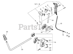 Echo CLS-5000 - Echo Clearing Saw Handle