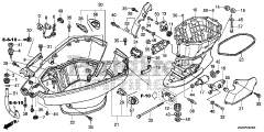Honda BF250 A XXCA (BBJJ) - Honda Marine Engine, Made in Japan (SN: BBJJ-8000001 - BBJJ-9999999) EXTENSION CASE