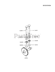 Kawasaki FA076D-DS05 - Kawasaki Engine VALVE/CAMSHAFT