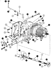 Snapper 1650 A (80524) - Snapper Garden Tractor, 16hp Rear Axle &amp; Drive Shaft