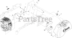 Exmark VXS740EKC52400 - Exmark 52" Vertex S-Series Stand-On Mower, Kohler ECV740 (SN: 417930746 & Above) (Rev A) (2025)