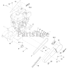 Exmark SG200HN - Exmark Stump Grinder, Honda (SN: 312000000 - 312999999) (2012)