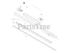 Echo PPF-280 - Echo Pole Saw (SN: E09511001001 - E09511999999) Main Pipe S/N: E09511001001-E09511001584