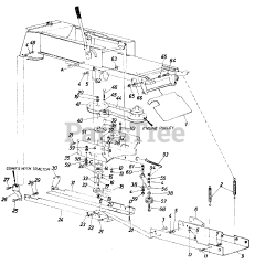 MTD 190-930-000 - MTD 40" Snow Thrower Attachment (1987)