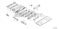 Honda BF175 AK1 XA (BAJJ) - Honda Marine Engine, Made in Japan (SN: BAJJ-1300001 - BAJJ-9999999) TOOL