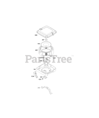 Briggs & Stratton 304447-0322-E1 - Briggs & Stratton Horizontal Engine