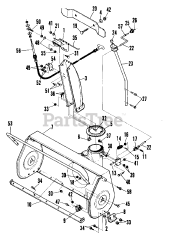Snapper 7082809 - Snapper 44" Snow Thrower Attachment