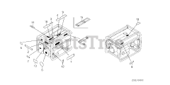 Honda EM5000SX K1 A/A (EA7) - Honda Generator, Made in Japan (SN: EA7-1100001 - EA7-1125948) EM/EB LABELS