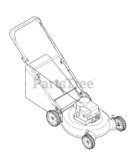 Bolens 11A-414E765 - Bolens Walk-Behind Mower (2006)