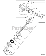 Echo SRM-410 U - Echo Brush Cutter (SN: S05704001001 - S05704999999)