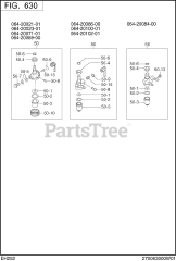 Subaru Robin EH252BS1000 (EH25-2) - Subaru Robin Engine 630 Fuel &amp; Lubricant