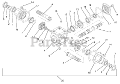 Gravely 895401 (FP-3132) - Gravely Tow-Behind Finishing Mower (SN: 000101 & Above)