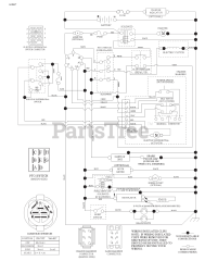 Husqvarna GT 48 DXLS (960430233-00) - Husqvarna 48" Garden Tractor, CARB (2016-11) SCHEMATIC