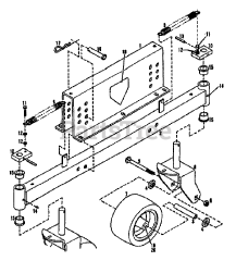 Troy-Bilt 14061 - Troy-Bilt 60" Side-Discharge Mower Deck (SN: 120900100101 - 140610200100)