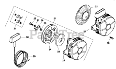 Kohler K181-30235 - Kohler K-Series Engine, Made for Polaris, 8hp, 6kW Retractable Starter (Cont.) 23-2-9 TP-2045-B