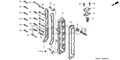 Honda BF130 A2 XA (BZBE) - Honda Marine Engine, Made in Japan (SN: BZBE-1300001 - BZBE-1400000) THERMOSTAT