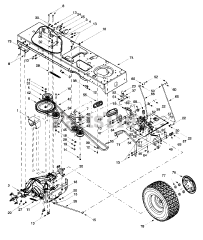 Yard-Man 14AV804P401 - Yard-Man Garden Tractor (1999)