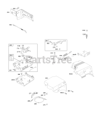 Briggs & Stratton 210432-0192-E9 - Briggs & Stratton Horizontal Engine Controls, Governor Spring