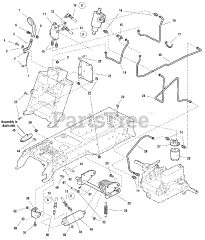Snapper GT 2354 (1694621) - Snapper 54" Garden Tractor, 23hp