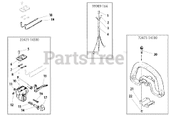 Shindaiwa T 260 B - Shindaiwa String Trimmer Throttle Lever (1)