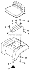 Toro 32-12O502 (212-5) - Toro Lawn Tractor (SN: 010000001 - 019999999) (1991)