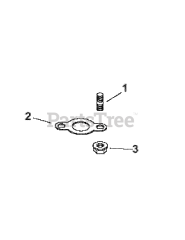 Cub Cadet LT 1045 (13BP11CH756) - Cub Cadet 46" Lawn Tractor (2007 & Before) Kohler SV710-0019 Exhaust