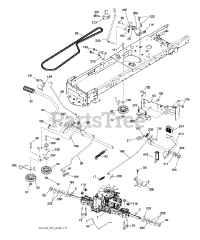 Poulan Pro PB 22H46YT (960480052-00) - Poulan Pro Lawn Tractor (2012-11)