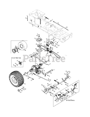 MTD 13AX915T004 - MTD Gold Lawn Tractor (2011)