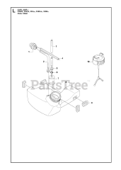 Husqvarna 333 R - Husqvarna String Trimmer (Original) FUEL TANK