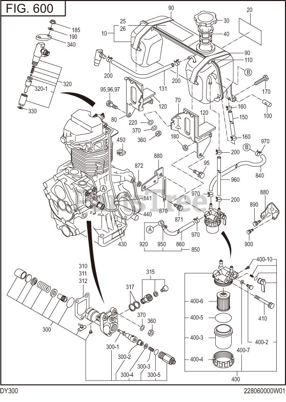 Subaru Robin DY300D55090 DY30